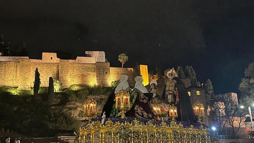 Viernes Santo: una tarde espléndida con cierre precipitado por la lluvia