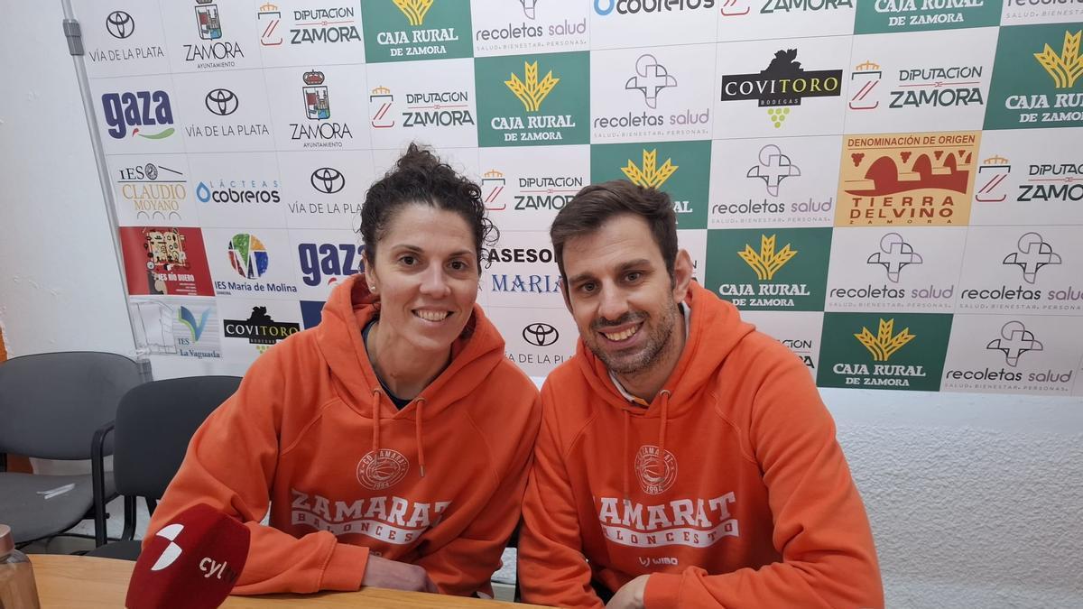 Bea Sánchez y Raúl Pérez