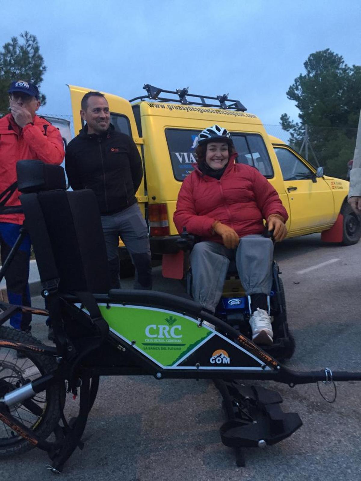 Inicio de la ruta de Belén Cascales