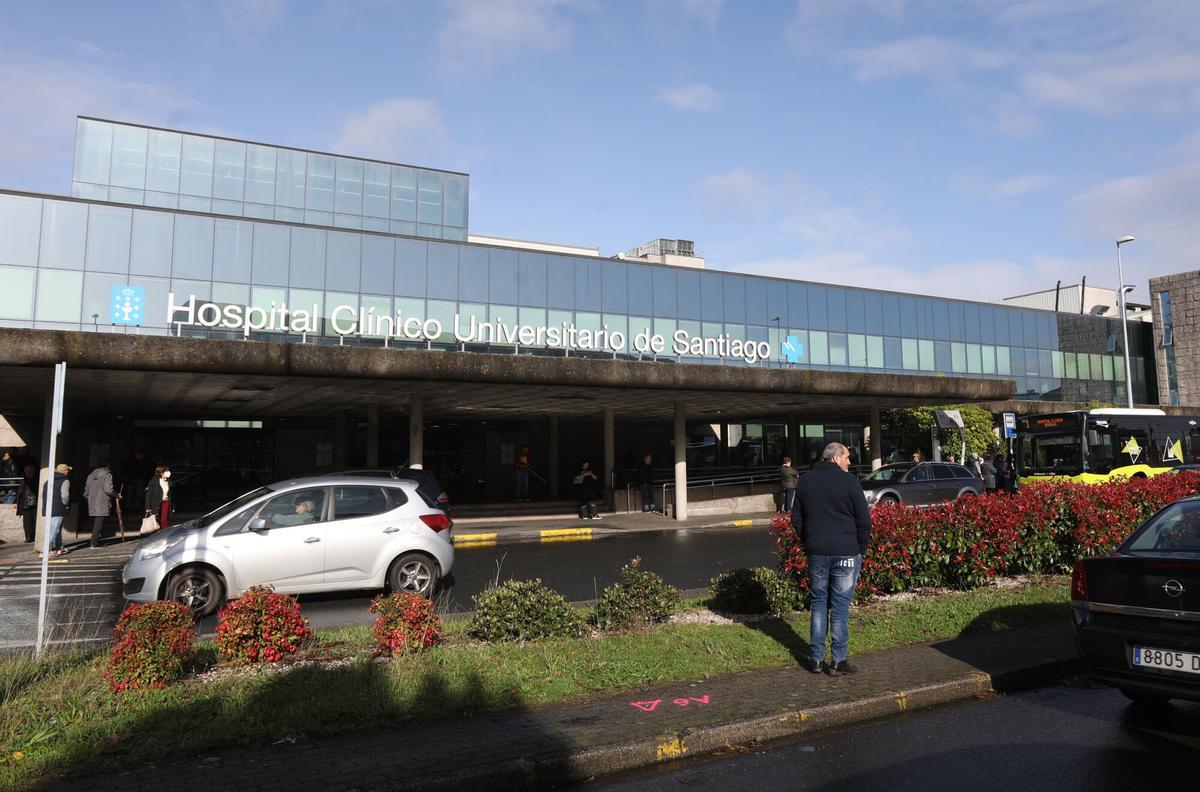 Imagen del Complexo Hospitalario Universitario de Santiago.