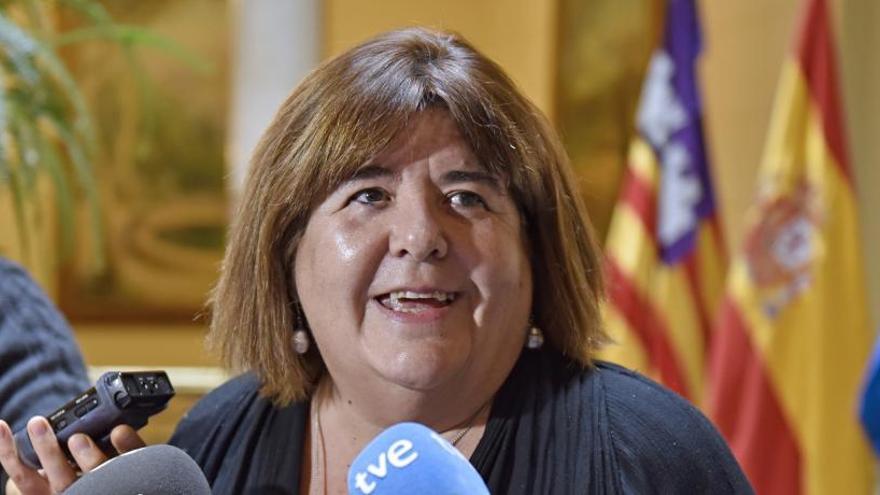 Huertas, destituida como presidenta del Parlament