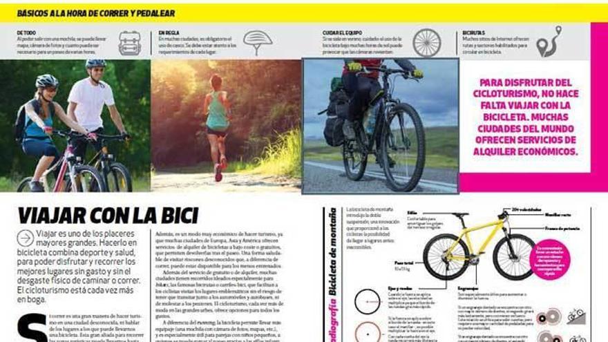 El ciclismo, complemento ideal para los &quot;runners&quot;