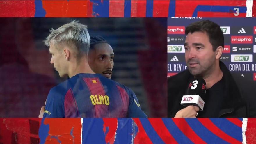 Deco: "Remontar un 4-0 no era fácil, por eso nos quejamos del gol anulado a Cubarsí"