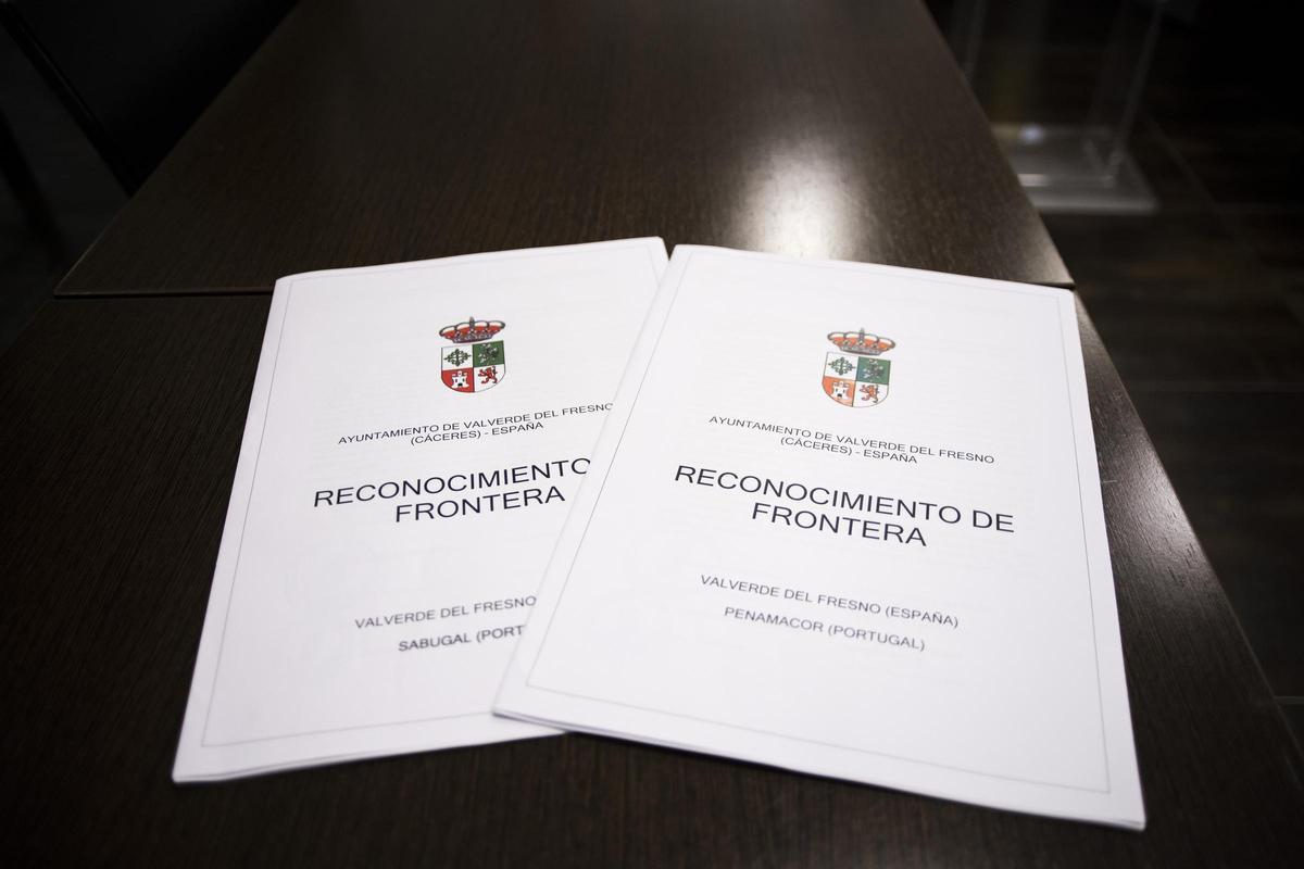 Así fue el acto de reconocimiento de fronteras entre municipios de España y Portugal Así fue el acto de reconocimiento de fronteras entre municipios de España y Portugal