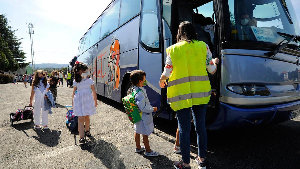 Vuelta al cole en Galicia  en un curso marcado por el coronavirus