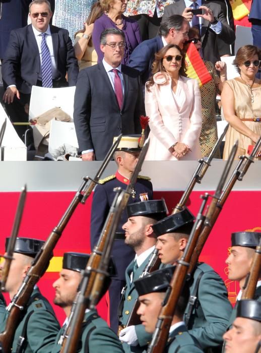 Presencia asturiana en el desfile del Día de la Hispanidad