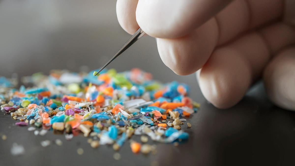 Los microplásticos son partículas de menos de 5 milímetros.