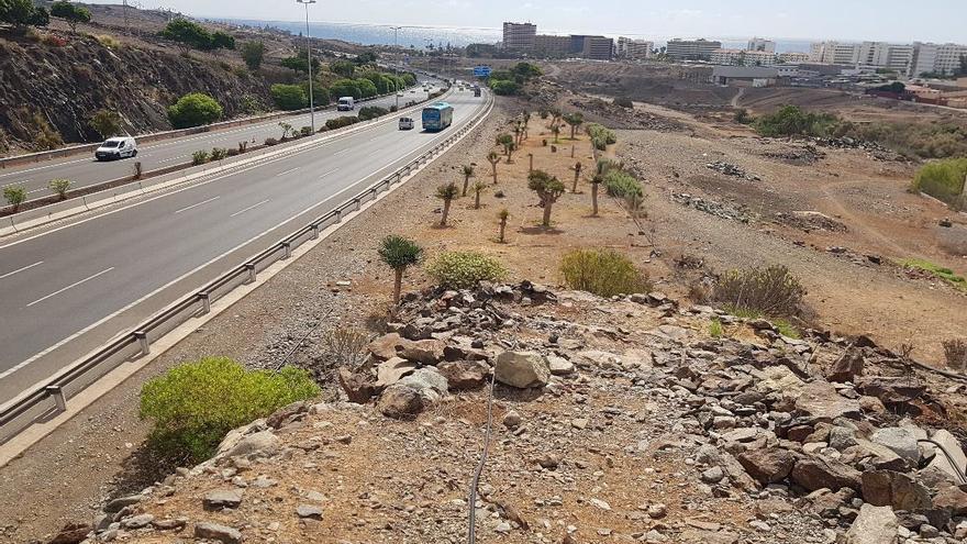 El Cabildo adjudica los trabajos para embellecer el acceso a la zona turística del sur de Gran Canaria