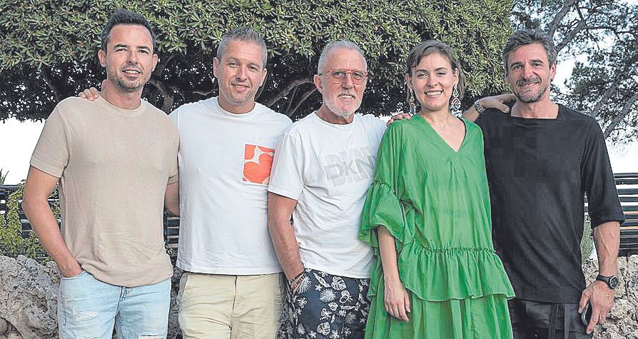 David García, Emilio Martínez, Héctor Fernández, Carme Garí y Martín Fiechter.