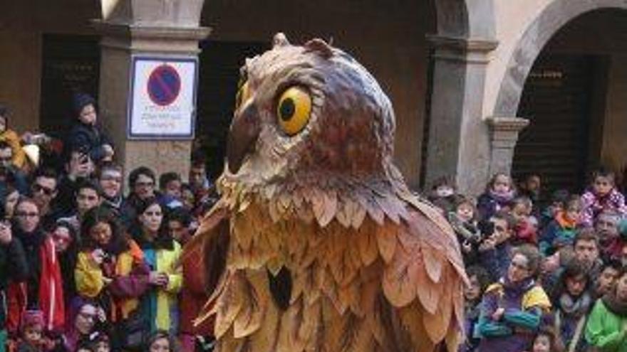 El Xut ballant a la plaça Major en una imatge d&#039;arxiu