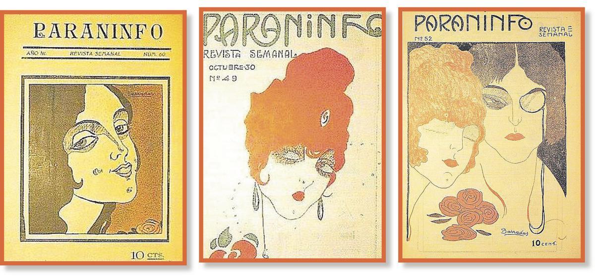 Portadas de la revista 'Paraninfo'.