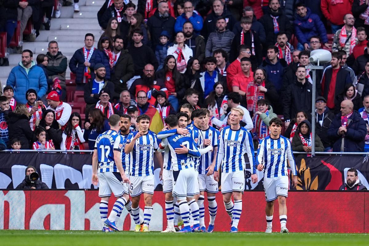 LaLiga EA Sports: Atlético de Madrid - Real Sociedad, en imágenes.