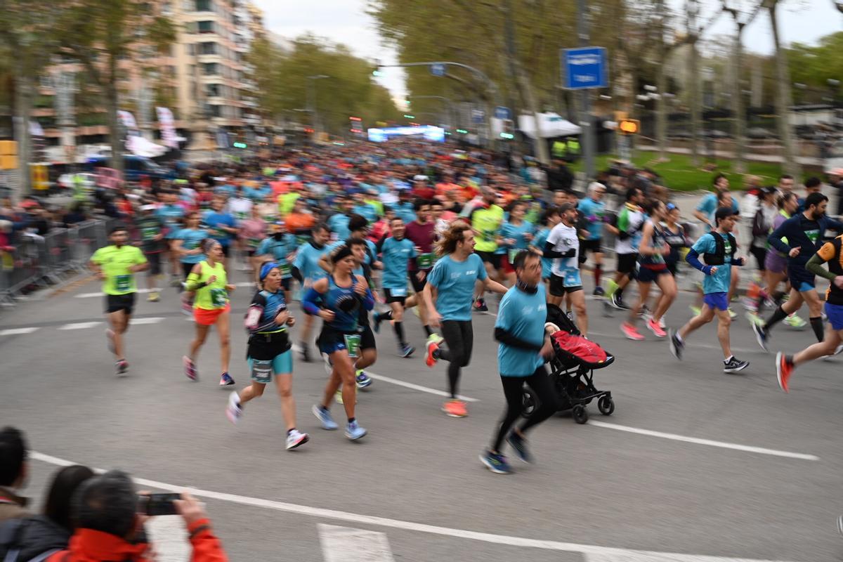 La Media Maratón de Barcelona 2022 vuelve a llenar las calles de la ciudad