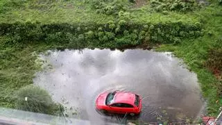 Una ciudad pasada por agua: Vigo registra las precipitaciones más abundantes de España