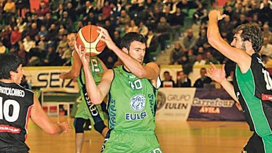 Méndez, en un partido contra el Palma Air Europa.