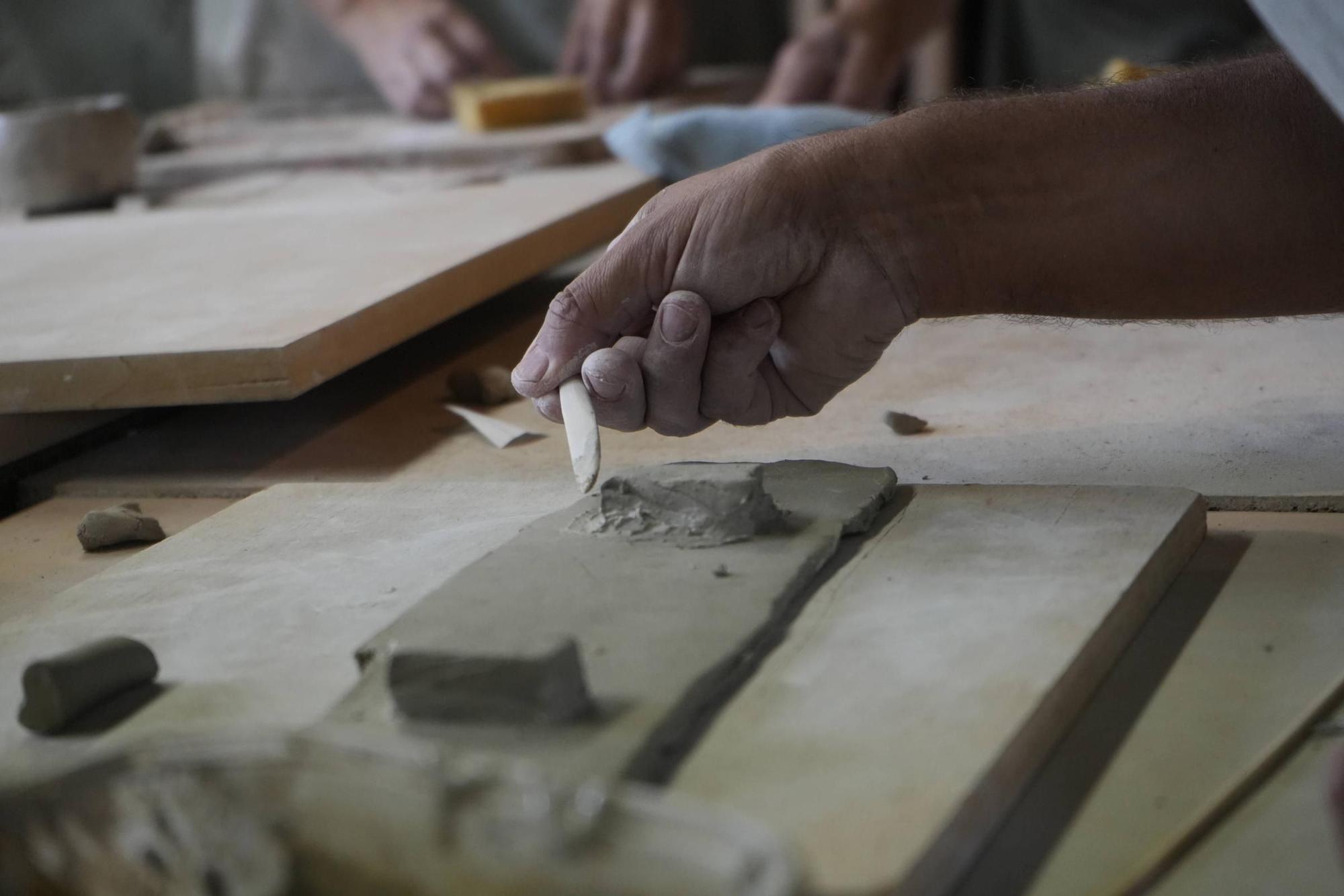 GALERÍA | Taller de cerámica en Gamones