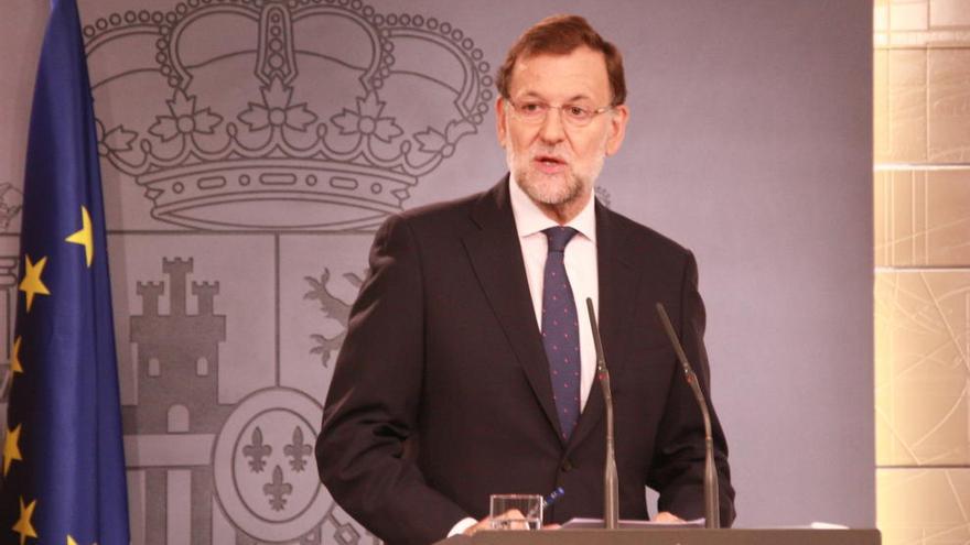 Mariano Rajoy ha comparegut després del 27-S