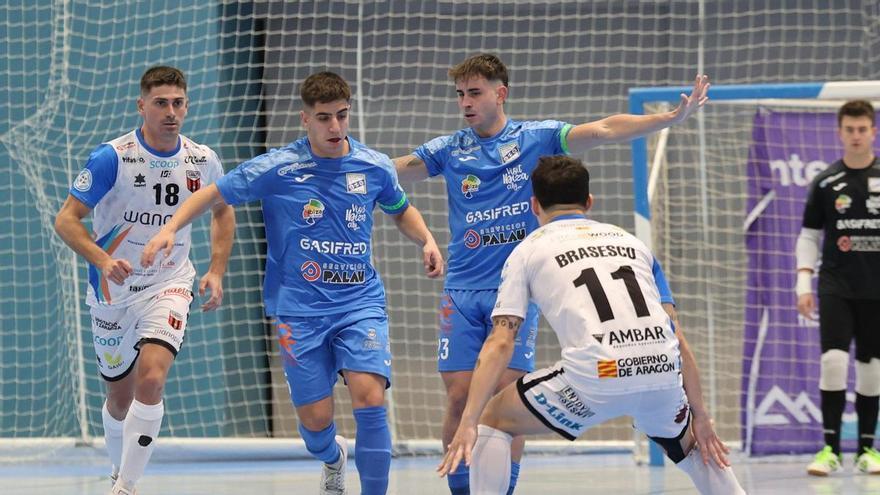 Set, partido y exhibición del Gasifred Atlético ante el líder