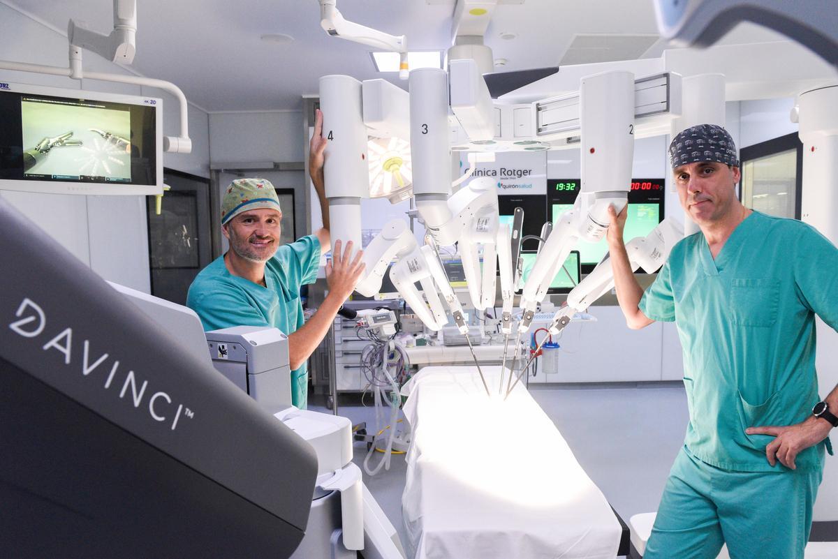 Die Roboterchirurgie Ist Weltweit Das Fortschrittlichste Chirurgische 