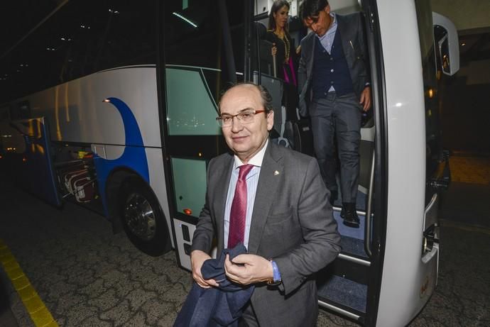 16/02/2018 SAN AGUSTIN. LLegada del Sevilla FC al Hotel Melía Tamarindo. FOTO: J. PÉREZ CURBELO