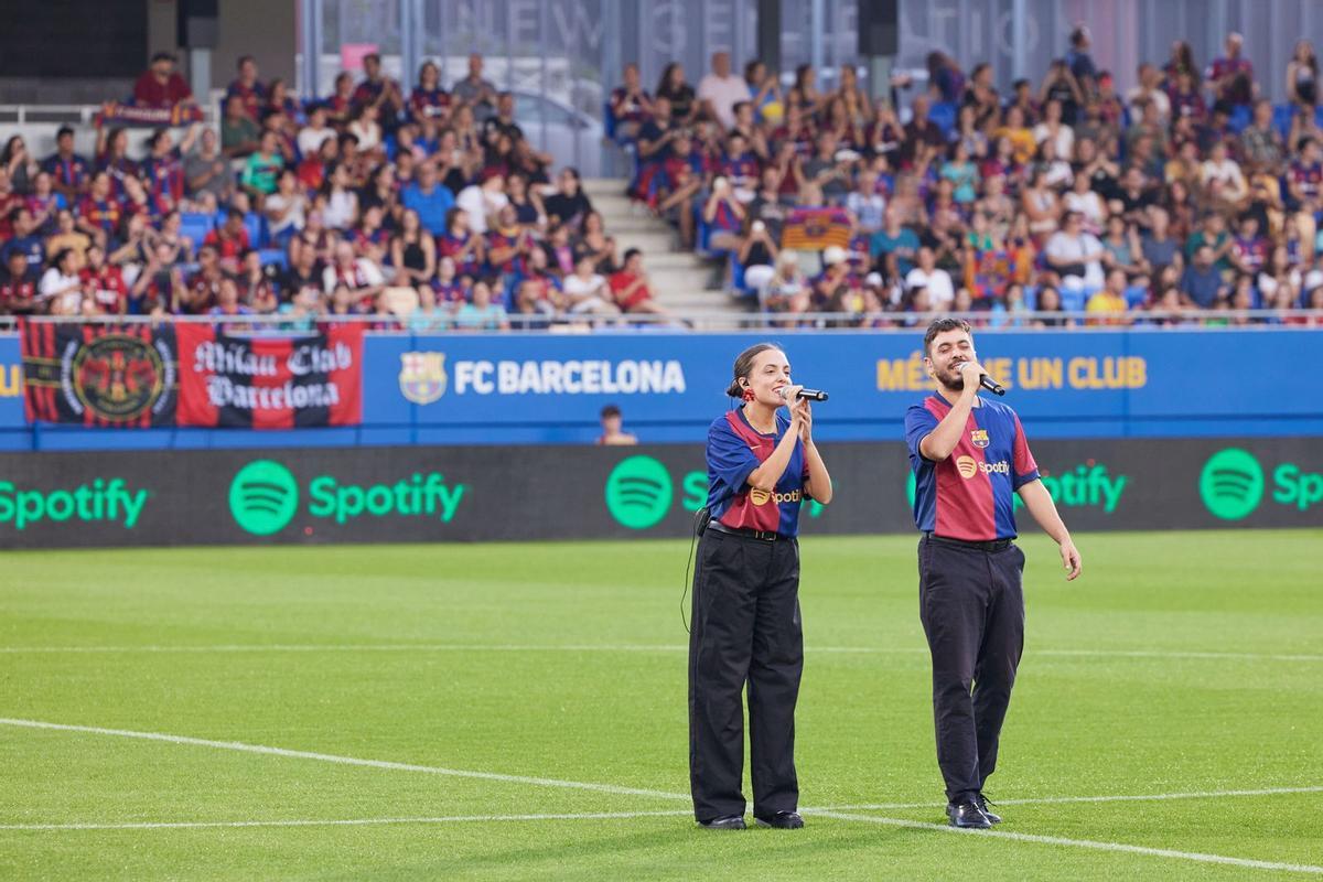 FC Barcelona - AC Milan, el Gamper femenino, en imágenes.