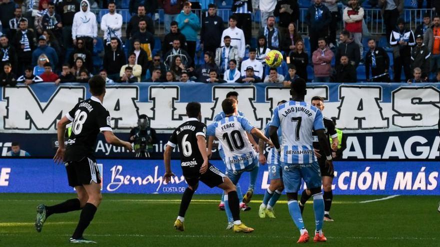 El Málaga CF, en manos de la plantilla