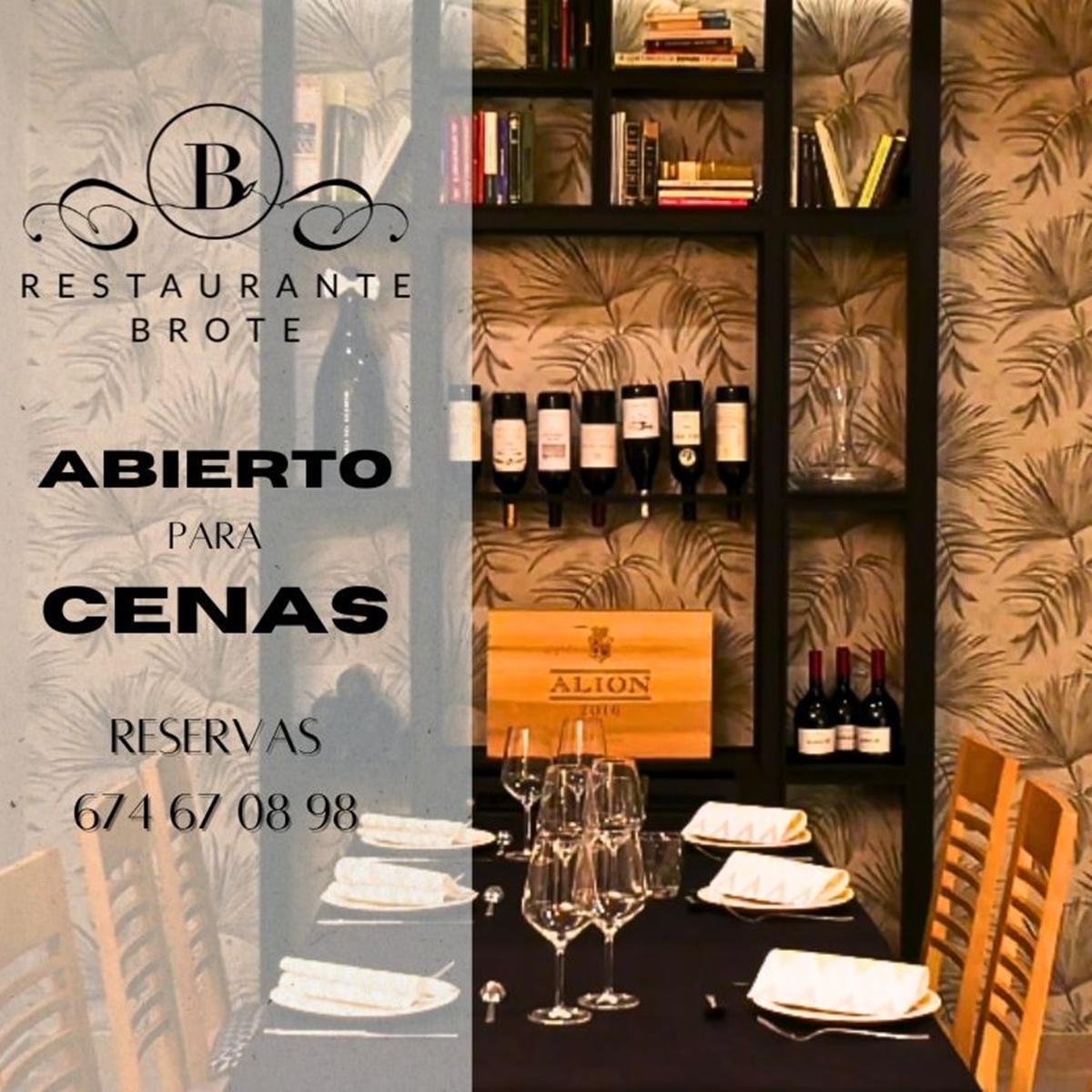 Reserva en Restaurante Brote.