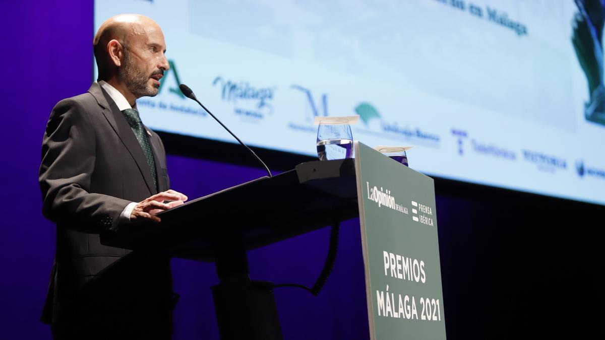 Gala de entrega de los Premios Málaga 2021 de La Opinión