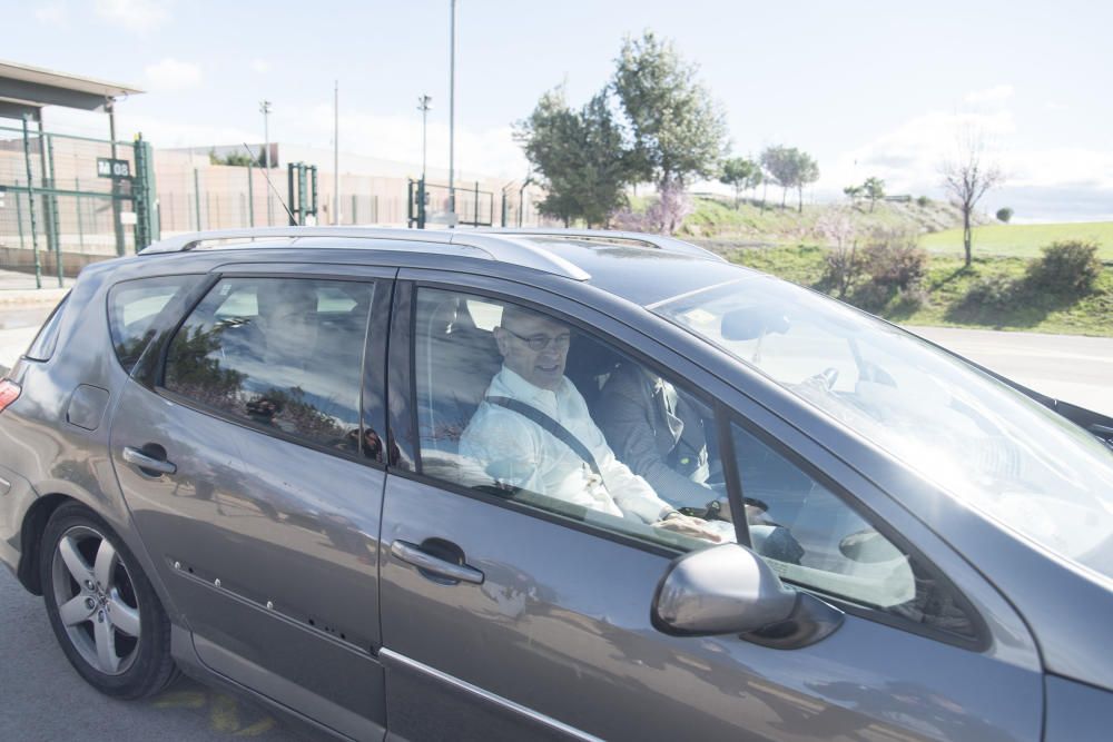 Romeva surt de Lledoners per primera vegada per anar a treballar