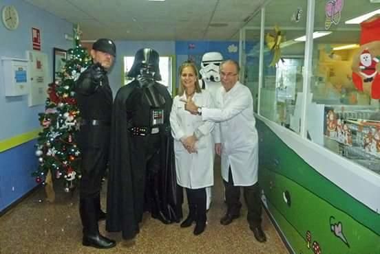 La Legión 501 de Star Wars ha visitado el Hospital de Sant Joan de Alicante