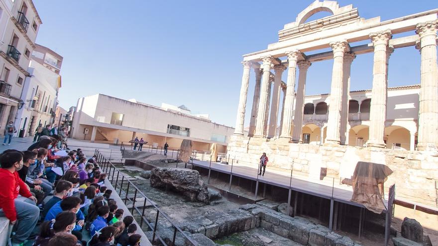 El criptopórtico del templo de Diana será objeto de una adecuación integral
