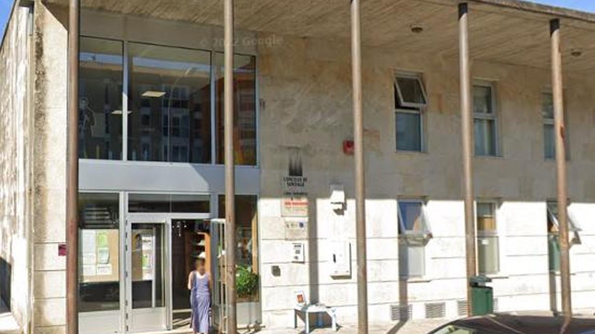 Centro sociocultural José Saramago, no barrio de Vite