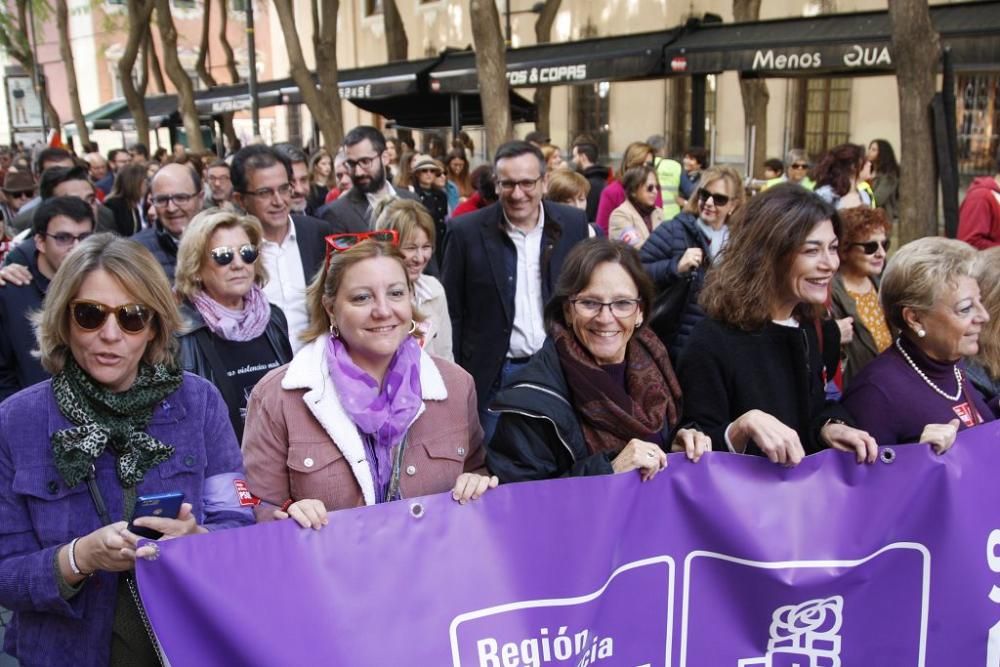 Manifestación en Murcia por el día contra la violencia de género