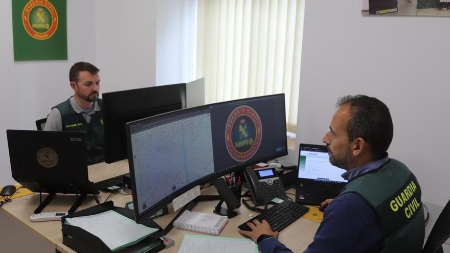 Agentes del Equipo @ de la Guardia Civil de Córdoba.