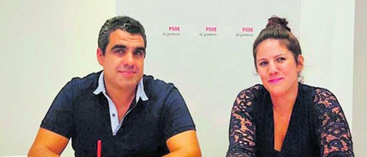 Christopher Marrero y Sabina Rodríguez