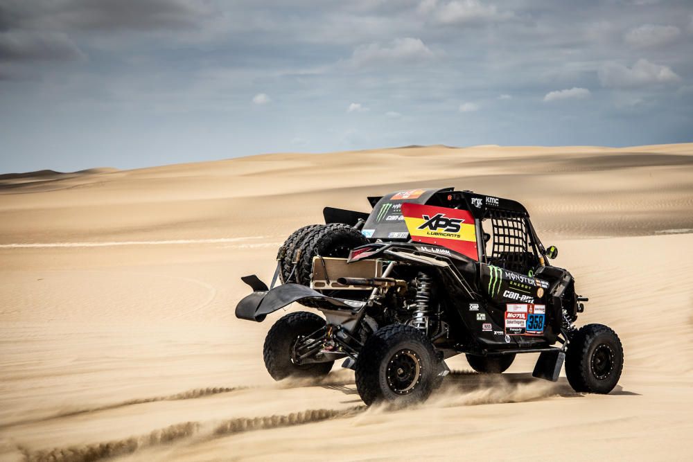 Gerard Farrés, en bugui al Dakar 2019