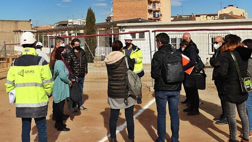 Aquesta setmana s&#039;ha fet l&#039;acta de replanteig del projecte, inici oficial de les obres