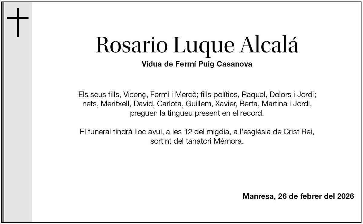 Rosario Luque Alcalá