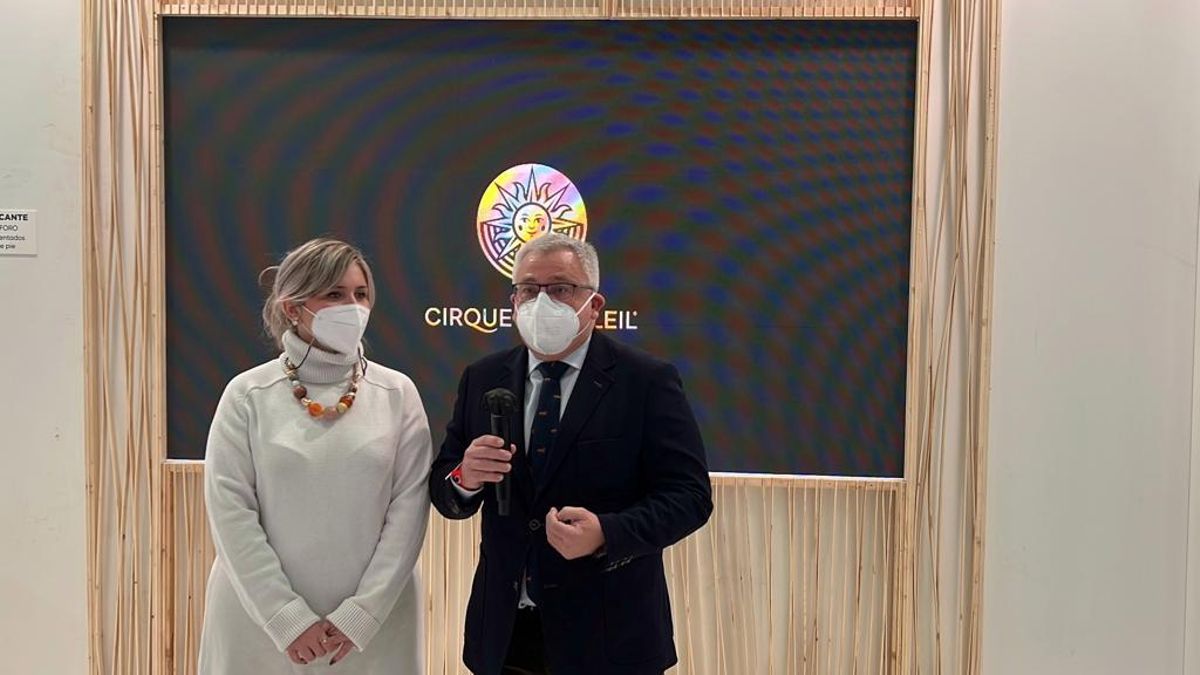 Presentación del Circo del Sol.