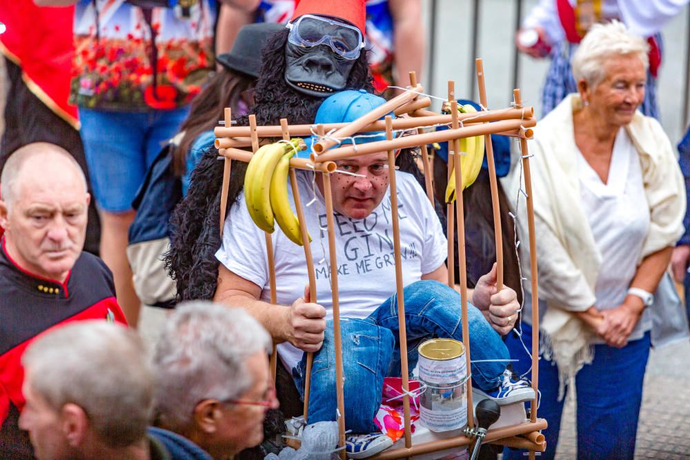 Más de 35.000 personas participan en una gran fiesta de disfraces que se celebra cada año el jueves siguiente a las Fiestas Mayores Patronales