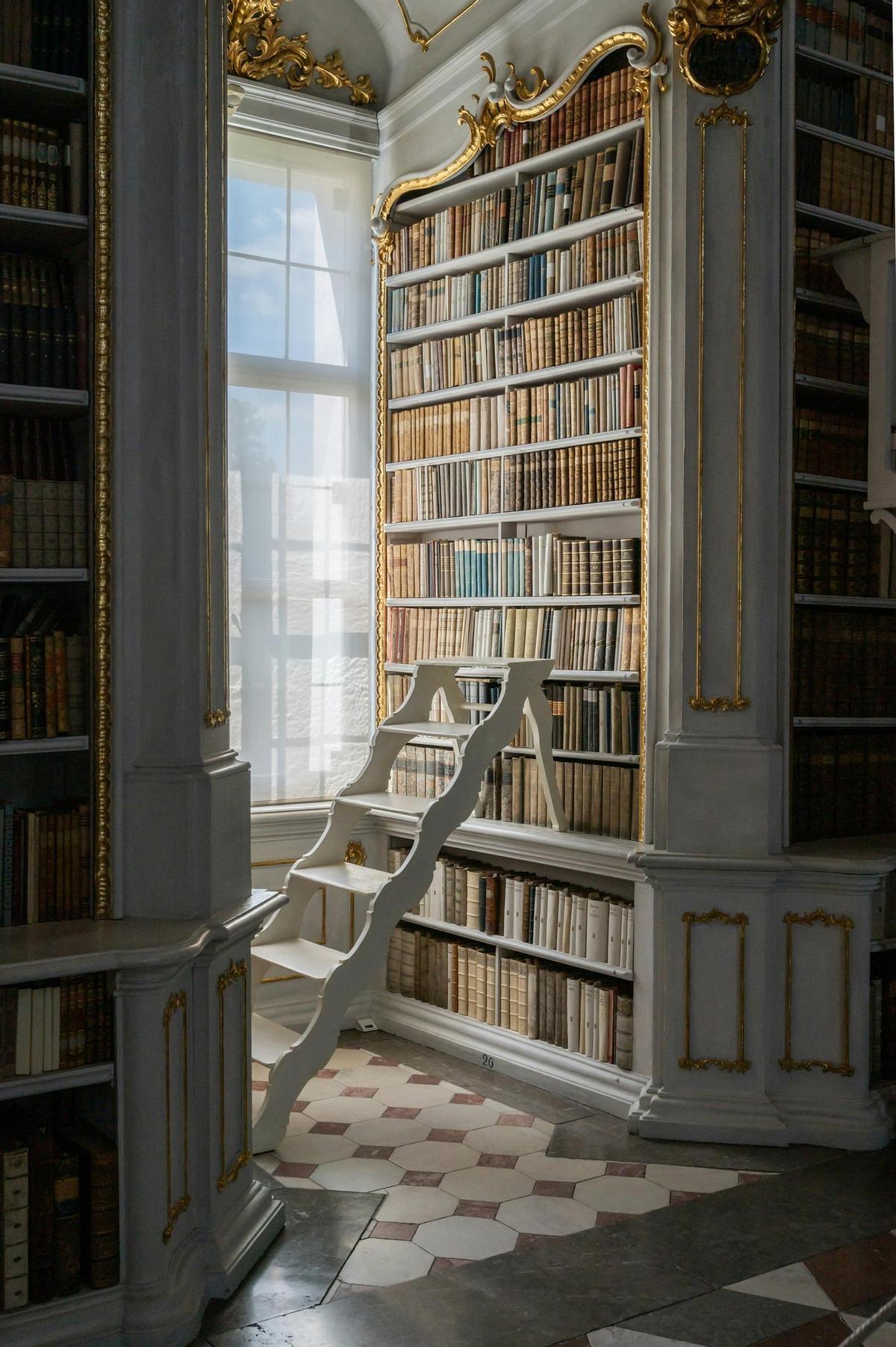 La biblioteca más grande del mundo está en la Abadía de Admont