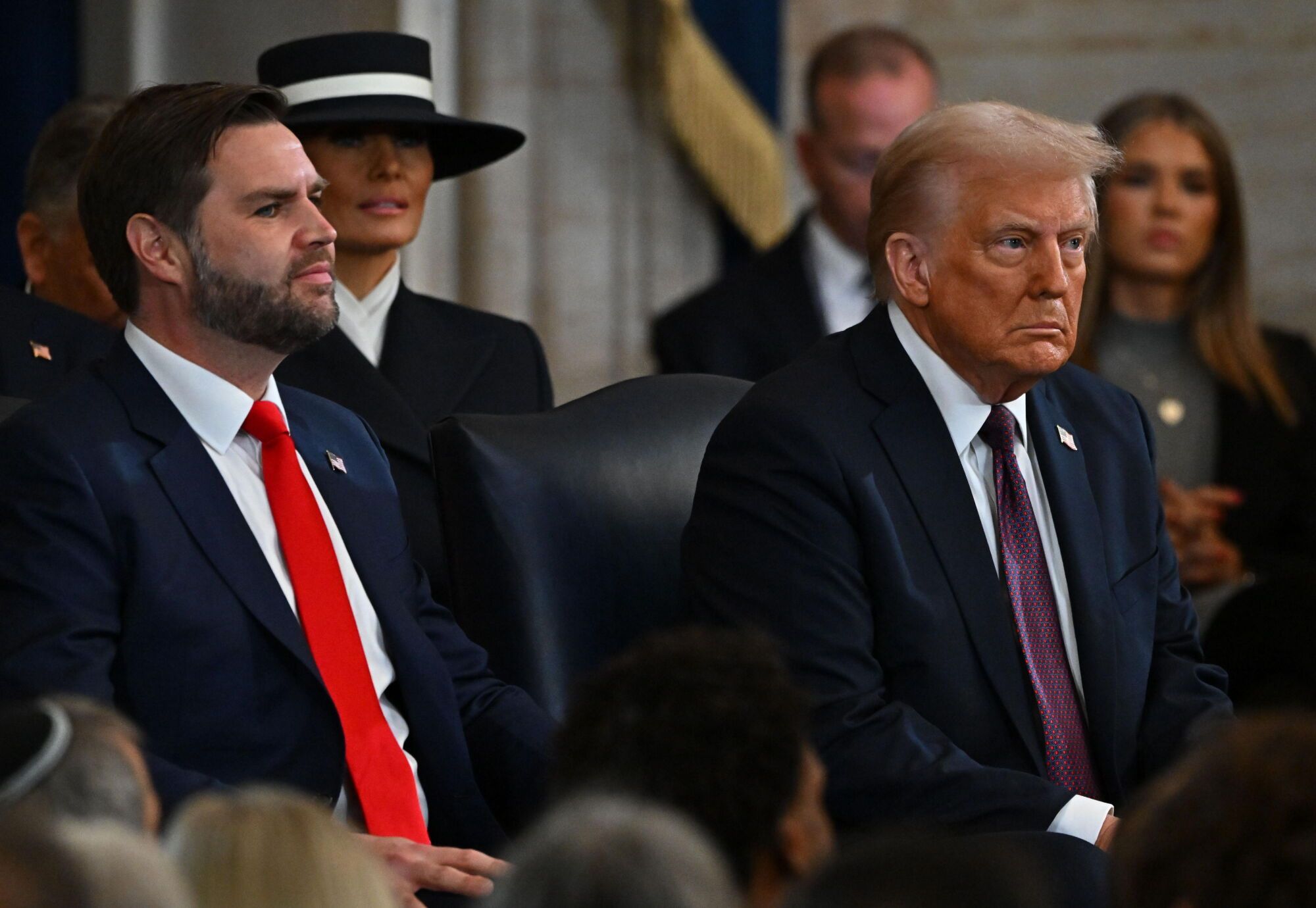 La investidura de Donald Trump, en fotos