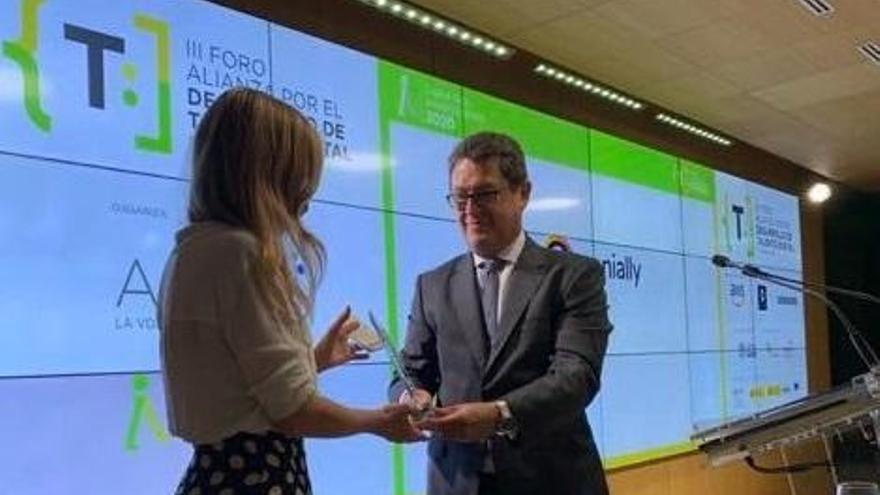 La empresa cordobesa Genially recibe uno de los premios de la industria digital española