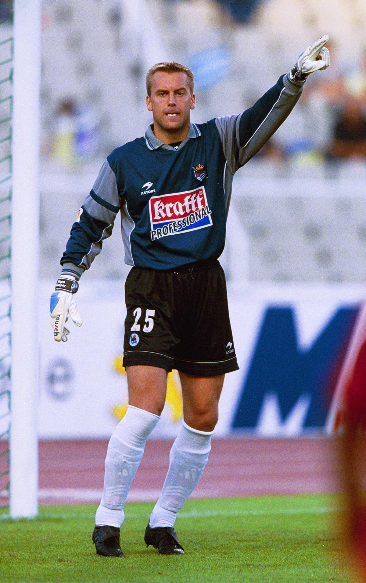 Sander Westerveld, en la Real Sociedad
