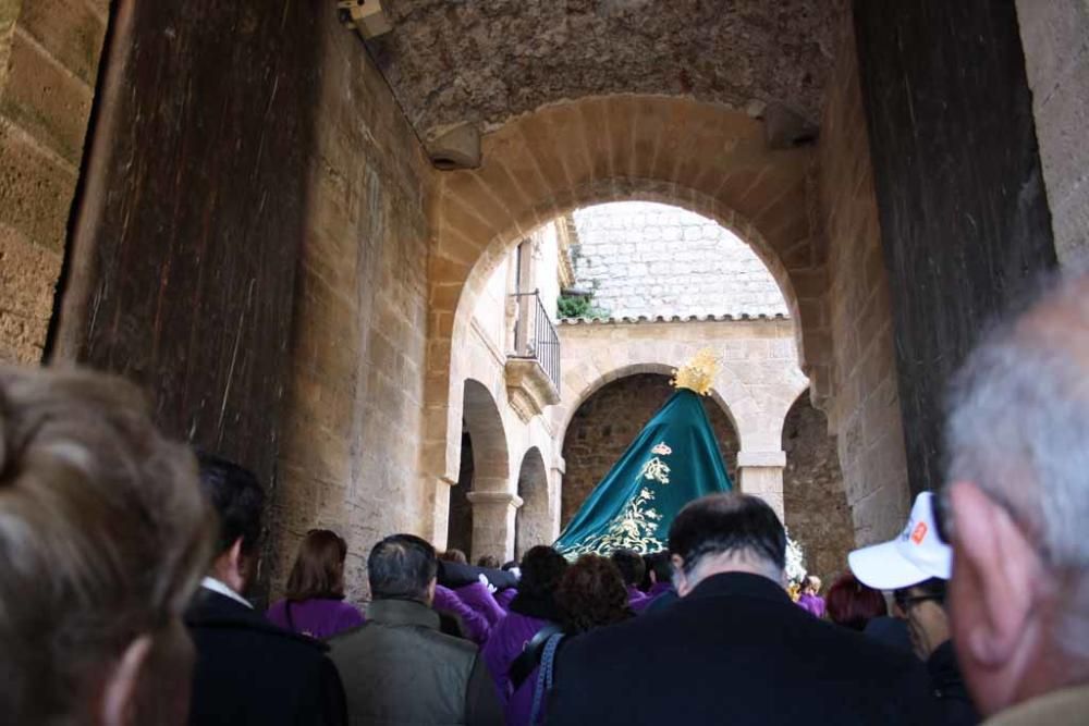 La Virgen de la Esperanza llega  a la catedral