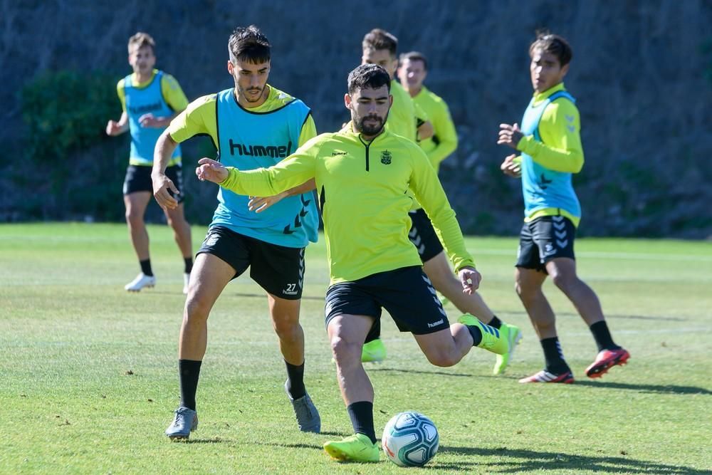 Entrenamiento de la UD Las Palmas previo al derby canario