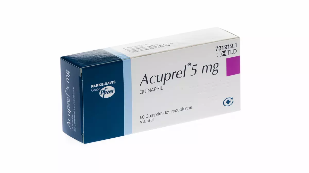 El medicamento Acuprel.