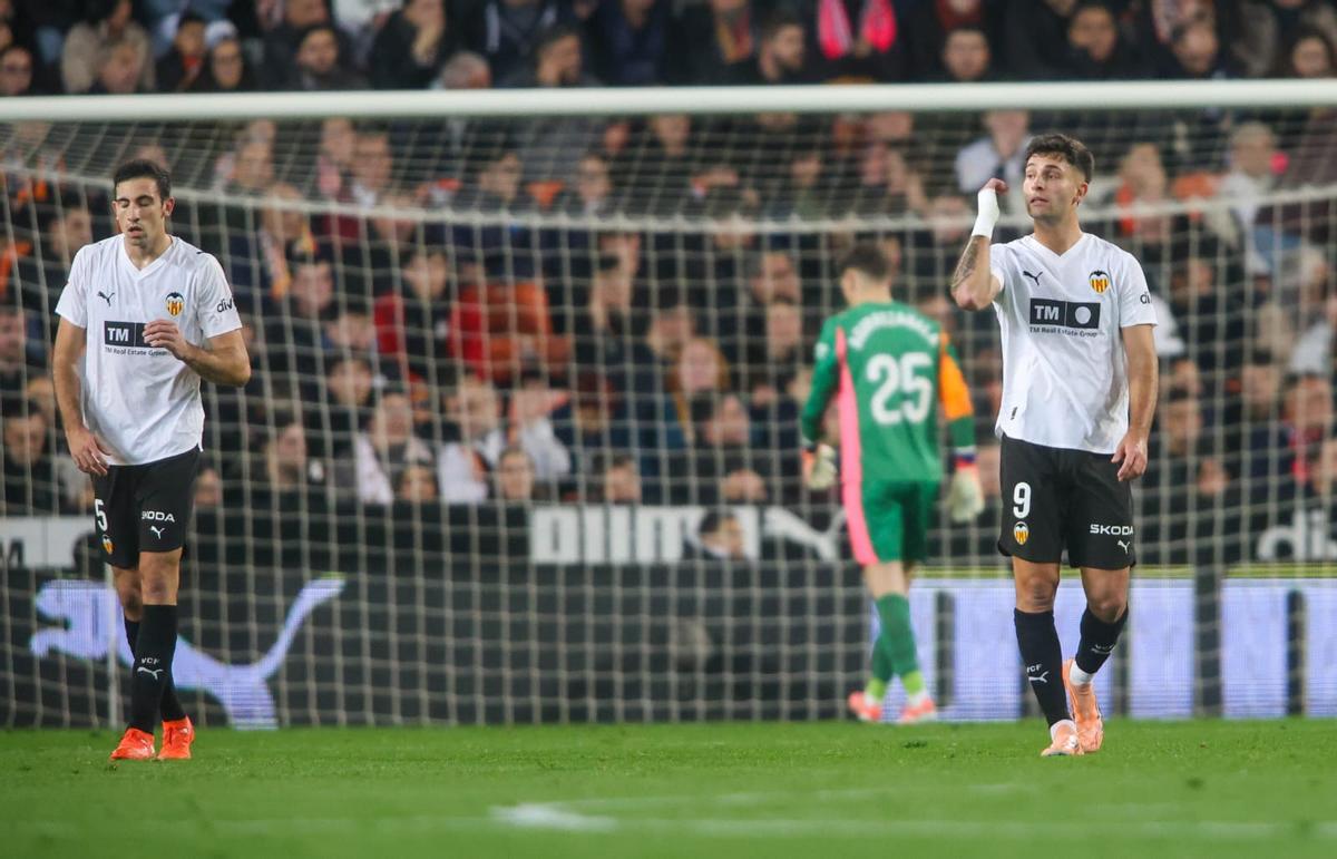 El Valencia CF - Mallorca, en imágenes
