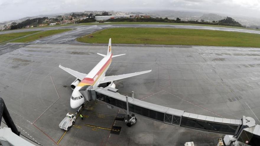 El tráfico en el aeropuerto de A Coruña cae un 4,5%