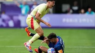 Fermín goleador y Cubarsí sancionado en el España - República Dominicana
